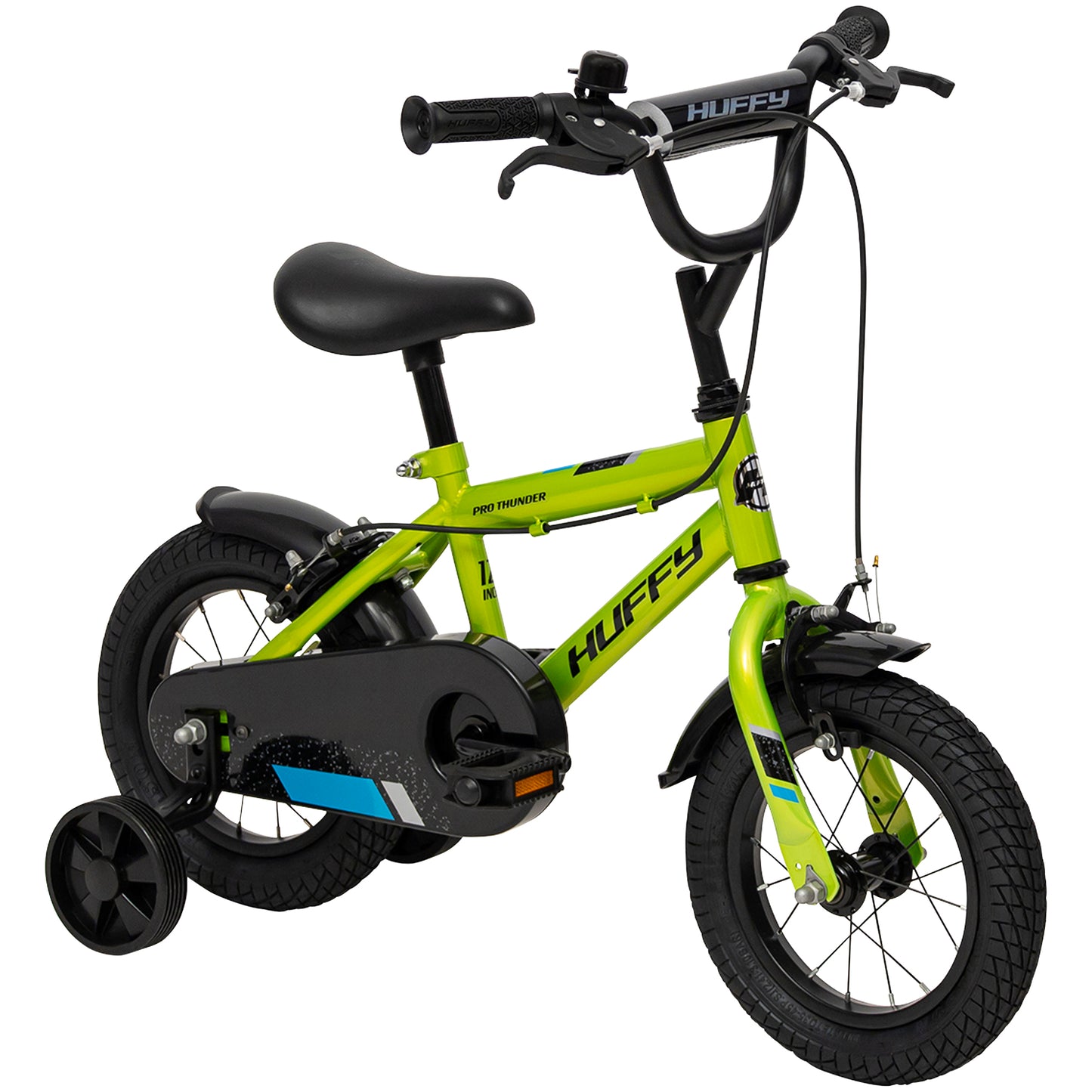 Huffy Pro Thunder 12" Bike - Acid Green