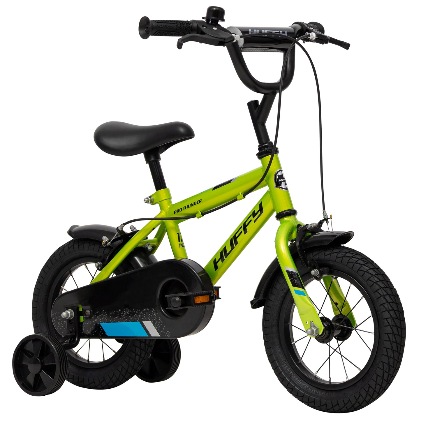 Huffy Pro Thunder 12" Bike - Acid Green