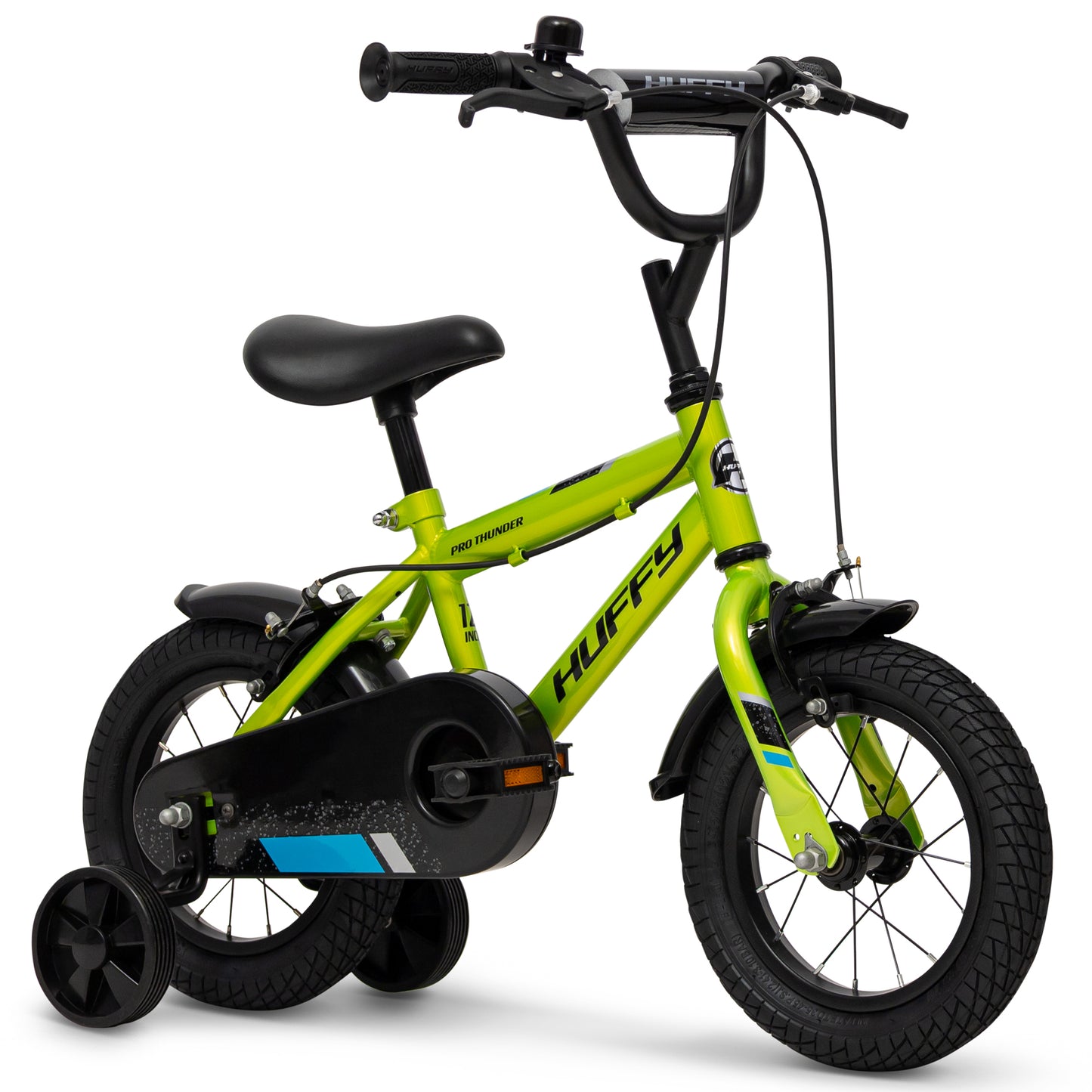 Huffy Pro Thunder 12" Bike - Acid Green