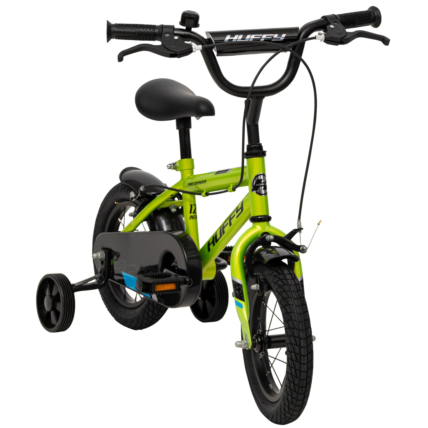 Huffy Pro Thunder 12" Bike - Acid Green