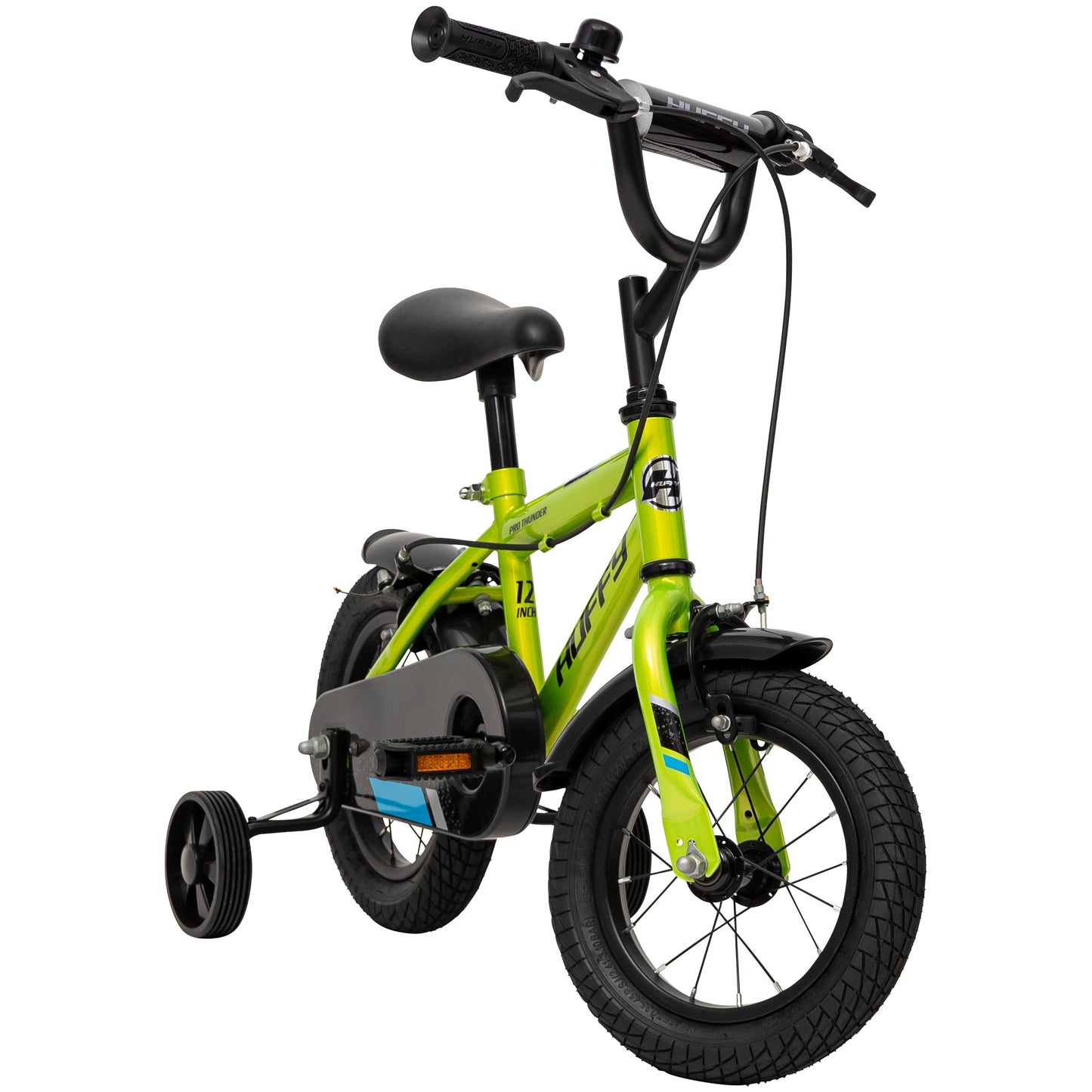 Huffy Pro Thunder 12" Bike - Acid Green