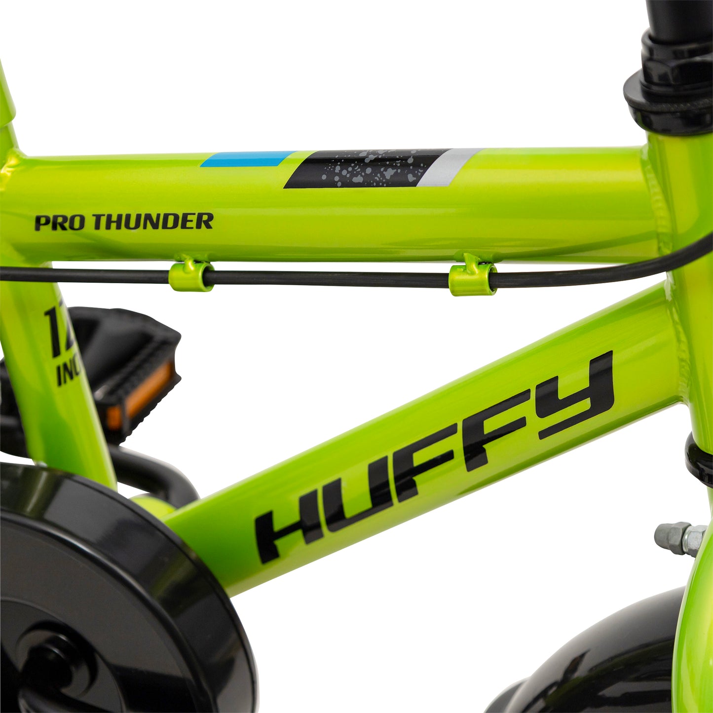 Huffy Pro Thunder 12" Bike - Acid Green