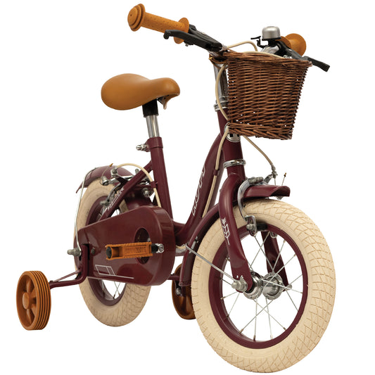 Huffy Vintage 12in Bike - Burgundy Matte