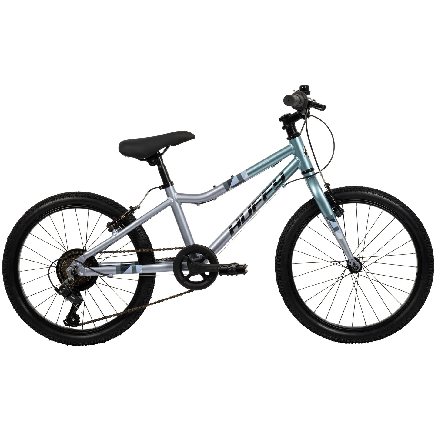 Huffy 20-inch Literide Junior 7-Speed Bike – Titanium Sky Blue and Grey