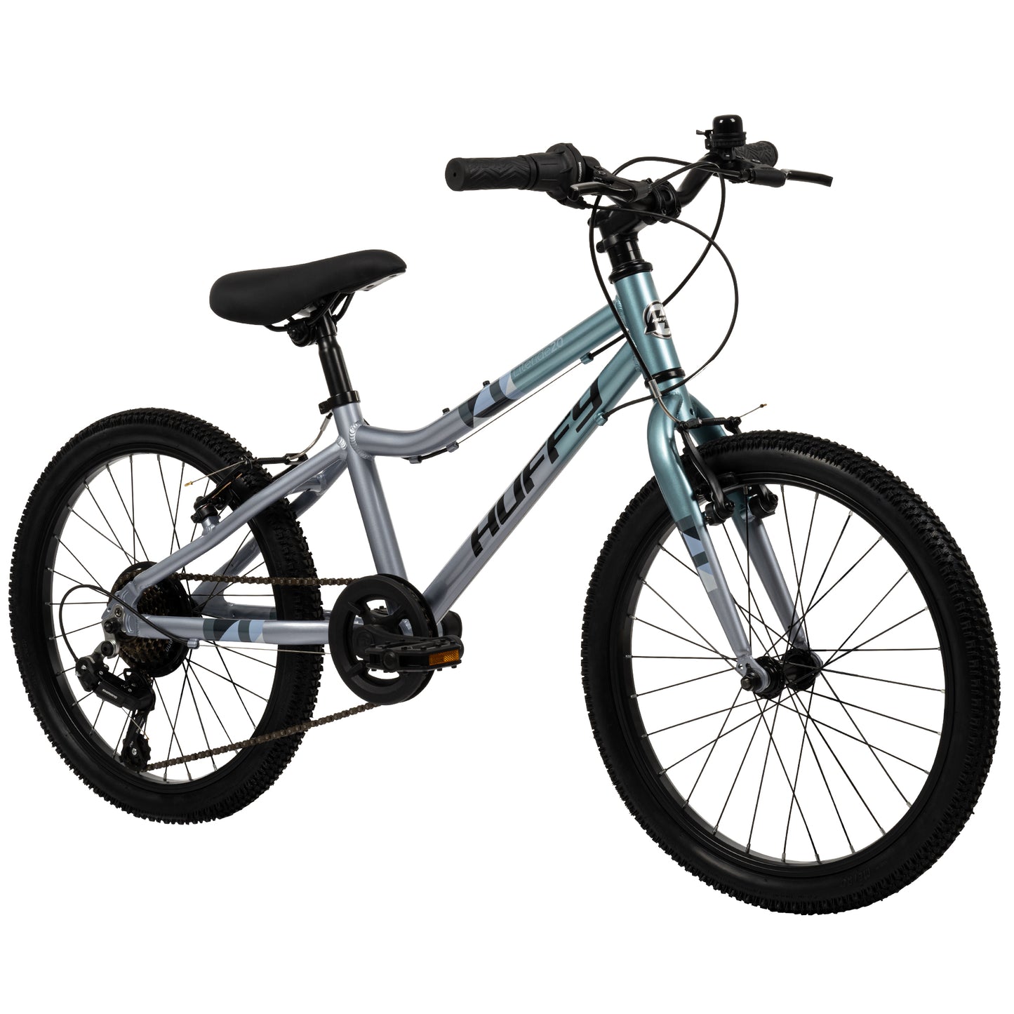 Huffy 20-inch Literide Junior 7-Speed Bike – Titanium Sky Blue and Grey
