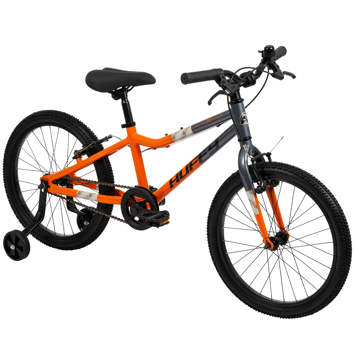 Huffy Literide Kids Bike 20in - Tangerine Orange & Pebble Grey