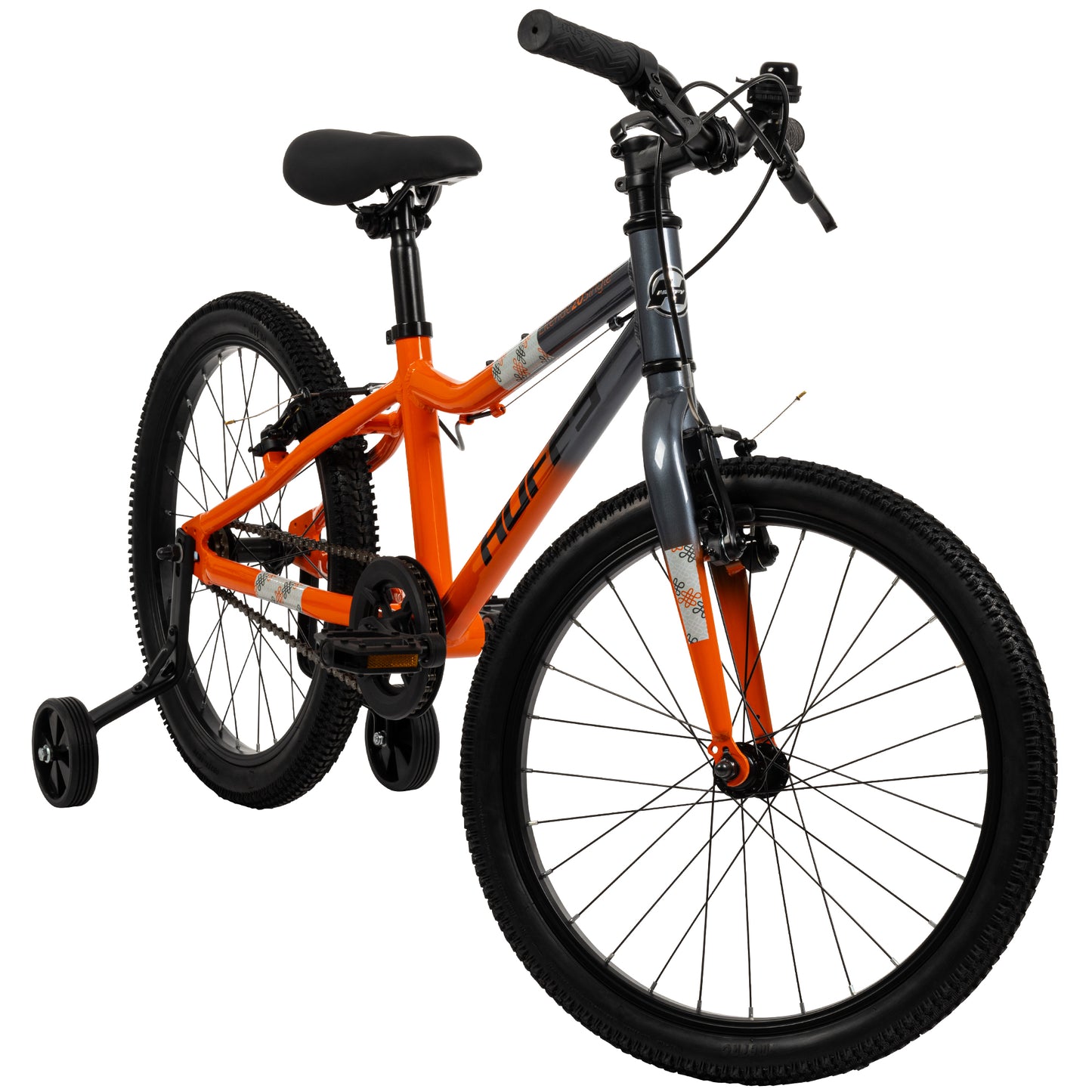 Huffy Literide Kids Bike 20in - Tangerine Orange & Pebble Grey