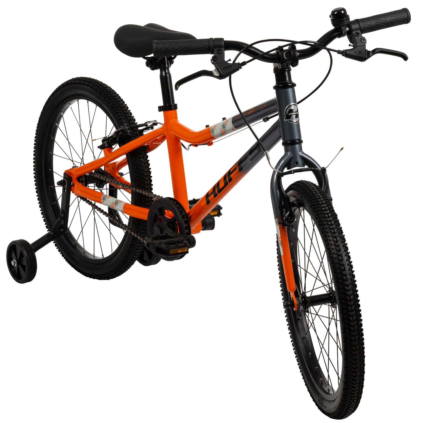 Huffy Literide Kids Bike 20in - Tangerine Orange & Pebble Grey