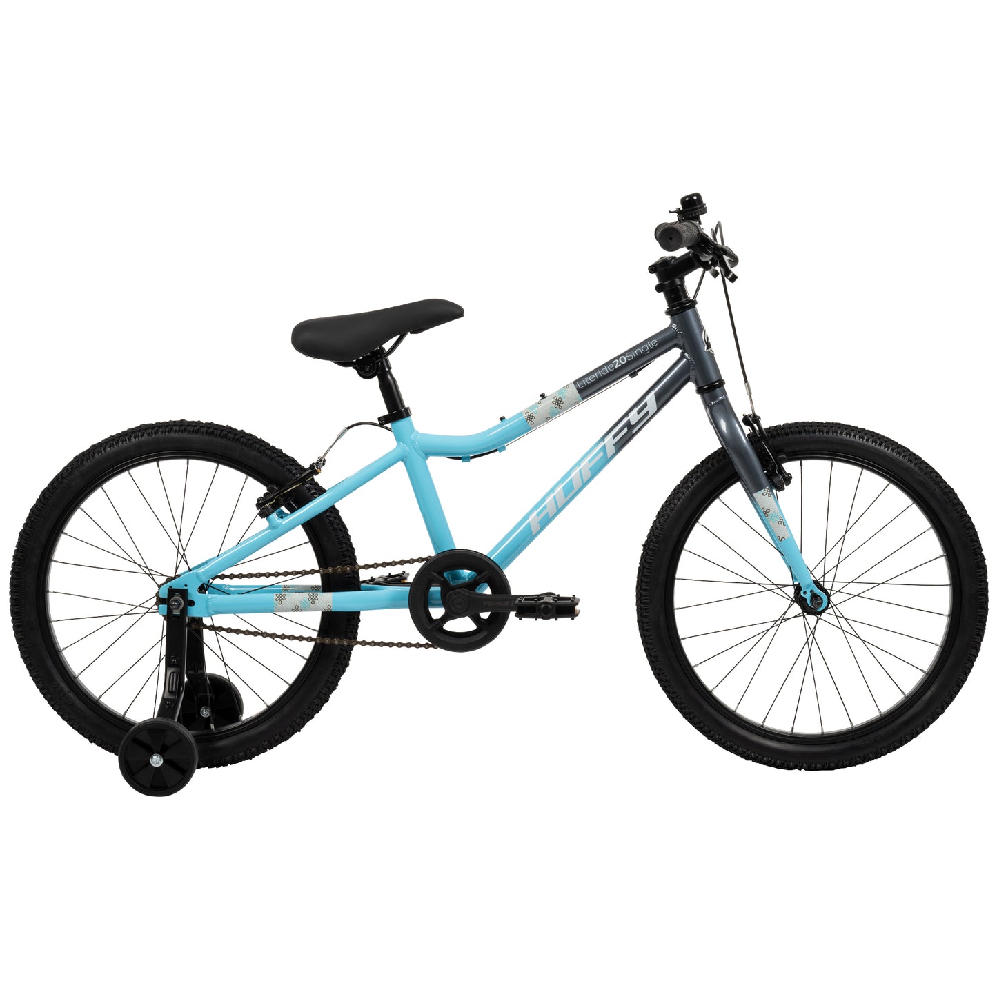 Huffy Literide Kids Bike 20in - Lagoon Blue and Moonstone Grey