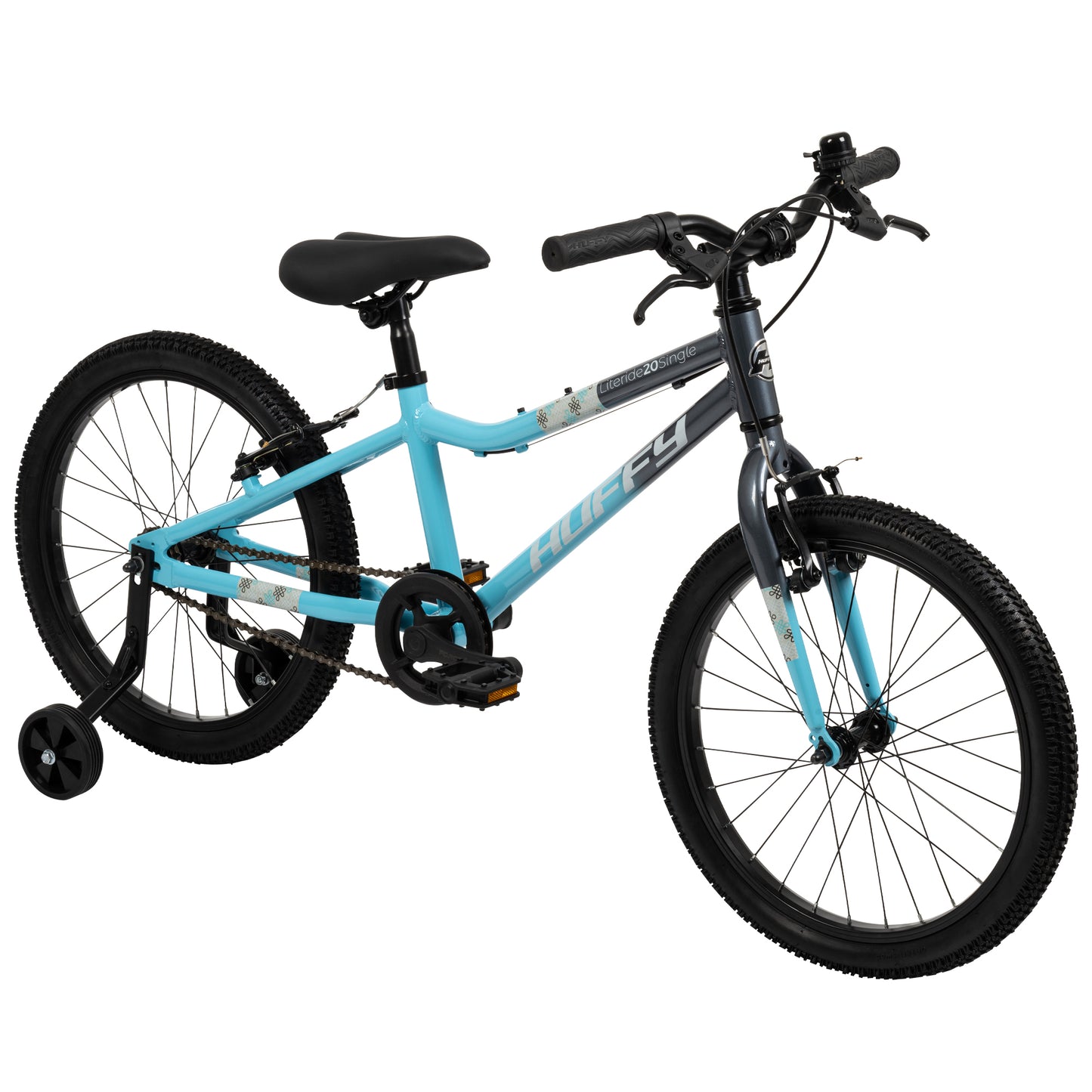Huffy Literide Kids Bike 20in - Lagoon Blue and Moonstone Grey
