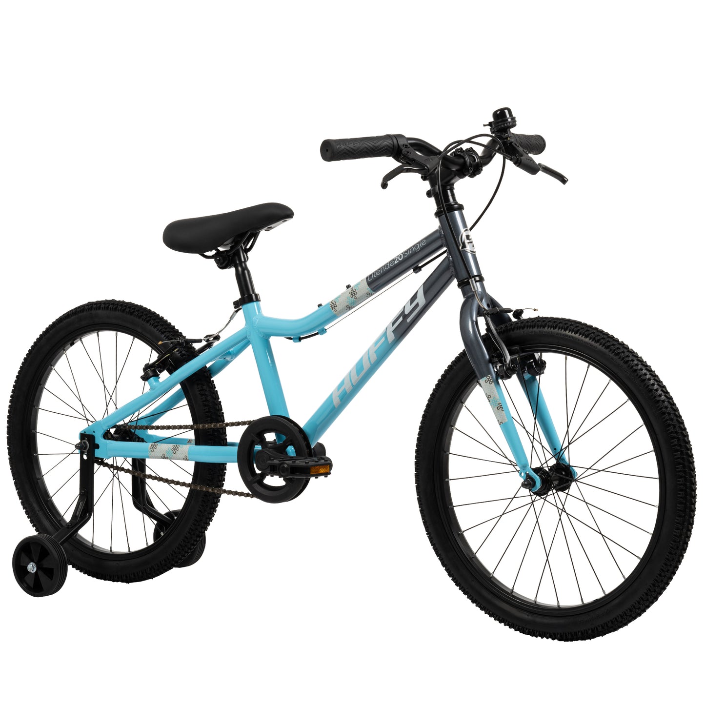 Huffy Literide Kids Bike 20in - Lagoon Blue and Moonstone Grey