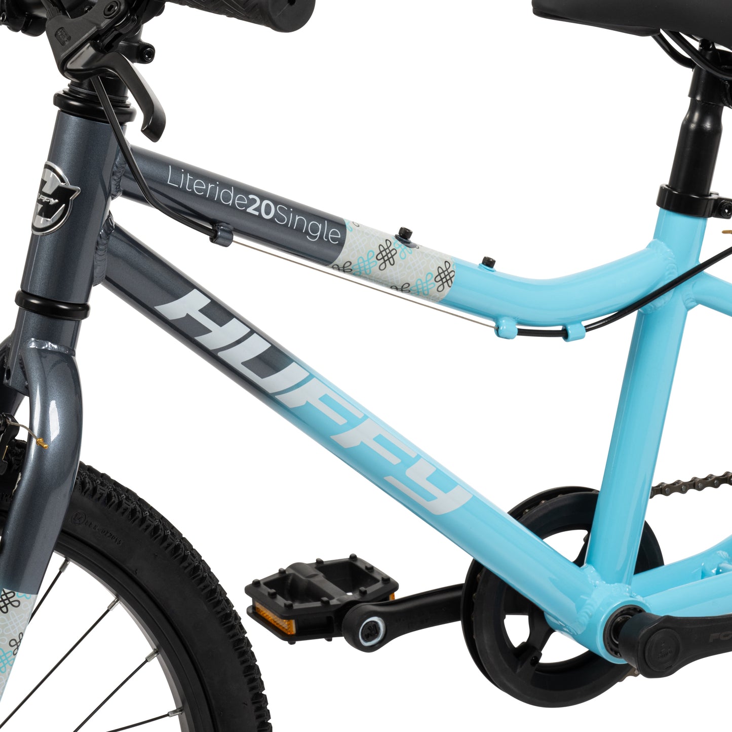 Huffy Literide Kids Bike 20in - Lagoon Blue and Moonstone Grey