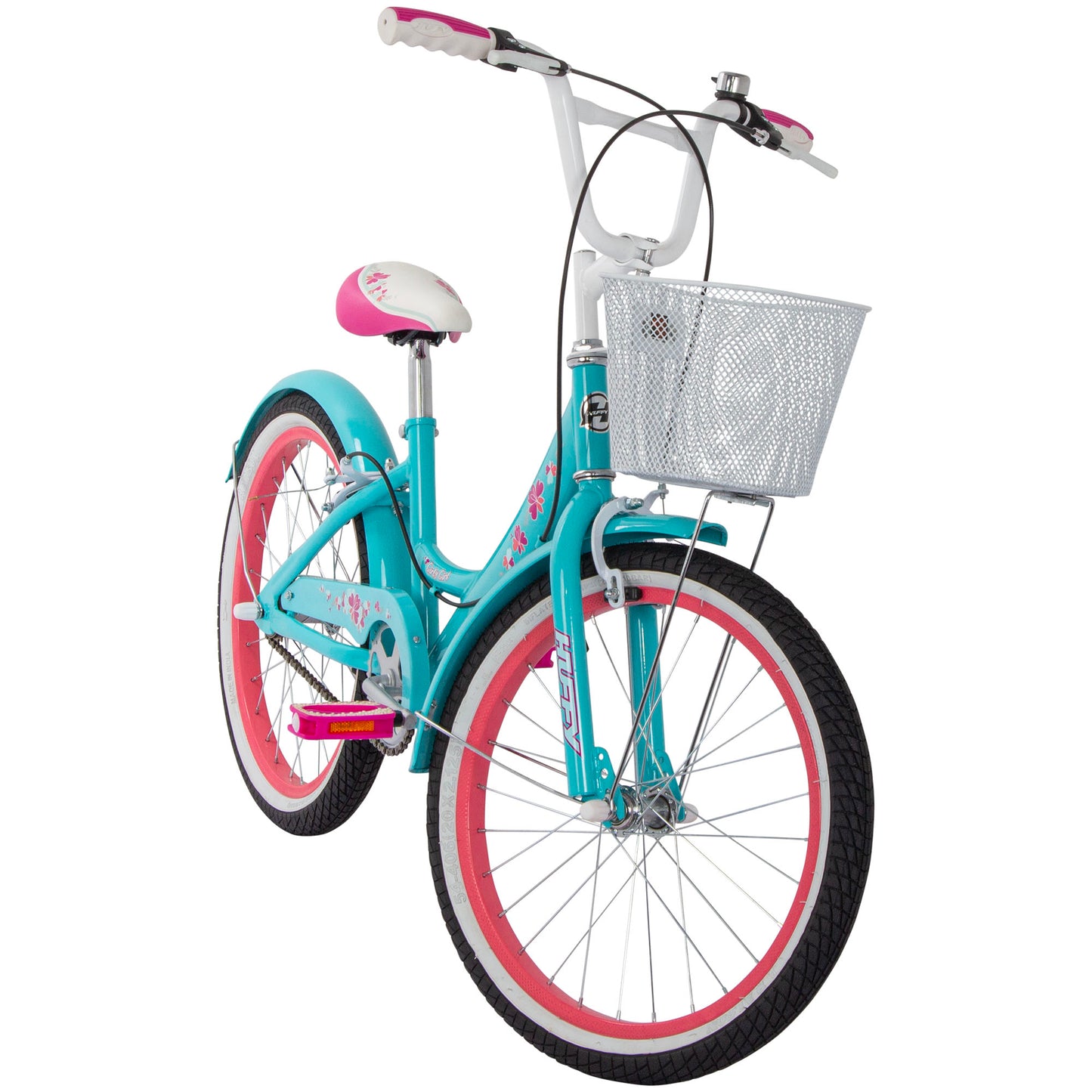 Huffy Girly Girl 20" Kids Bike - Aqua Blue