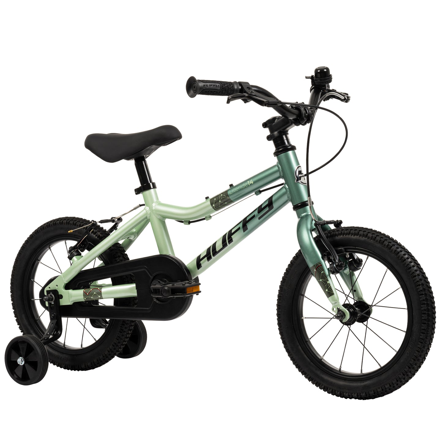 Huffy Literide 14 Inch Kids Bike - Viridian Green