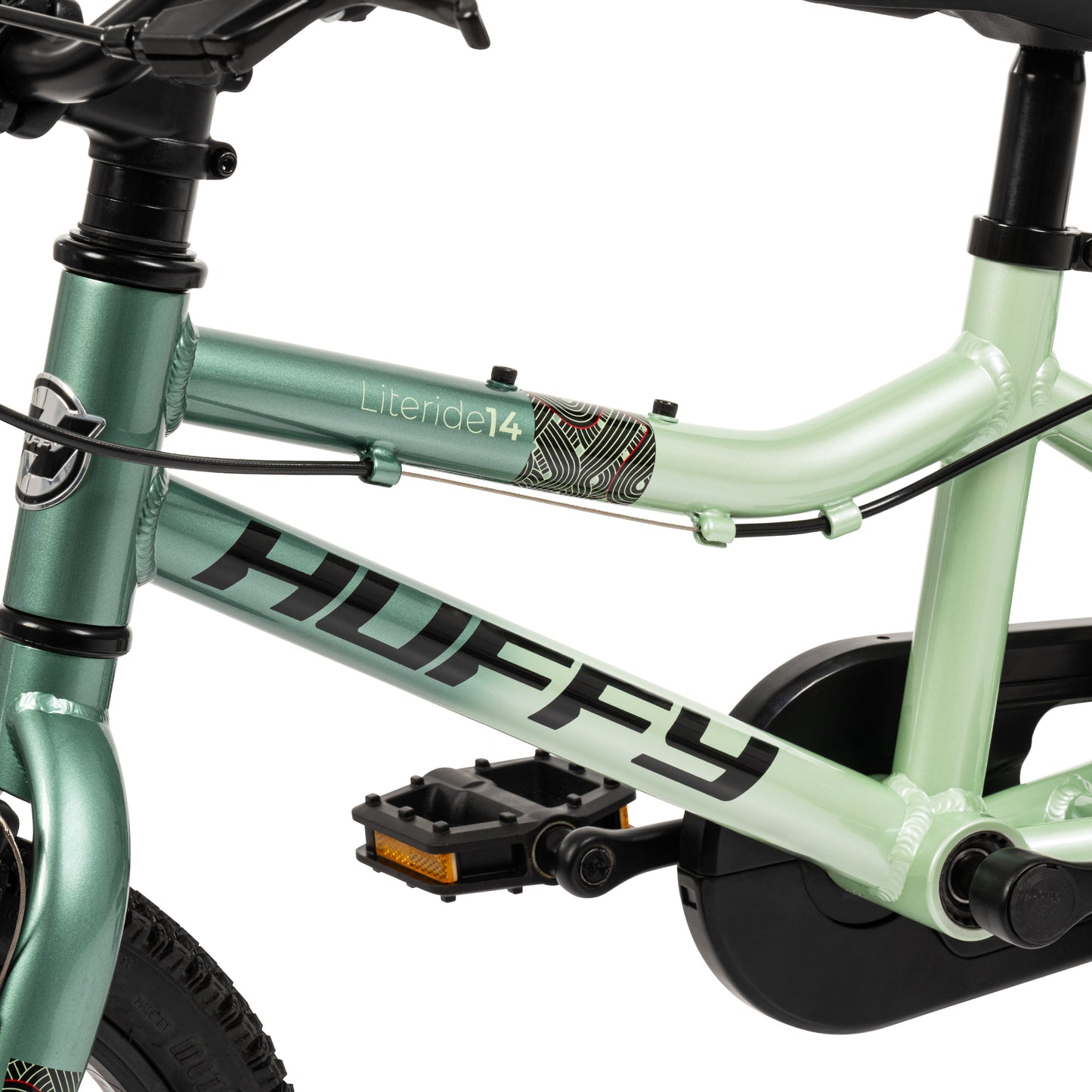 Huffy Literide 14 Inch Kids Bike - Viridian Green