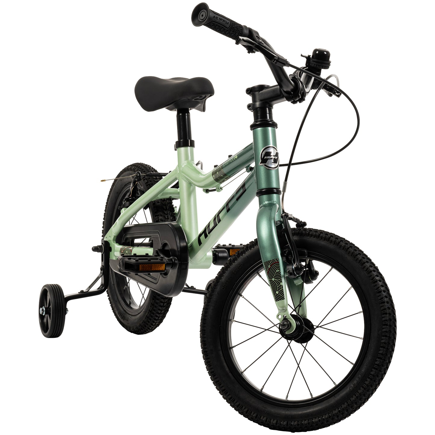 Huffy Literide 14 Inch Kids Bike - Viridian Green