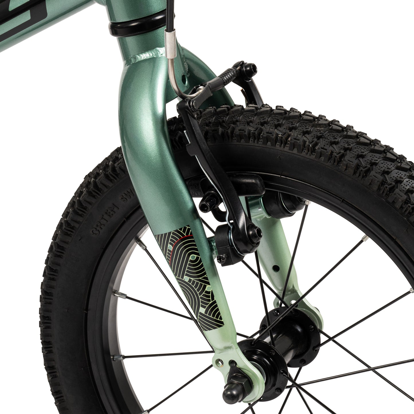 Huffy Literide 14 Inch Kids Bike - Viridian Green