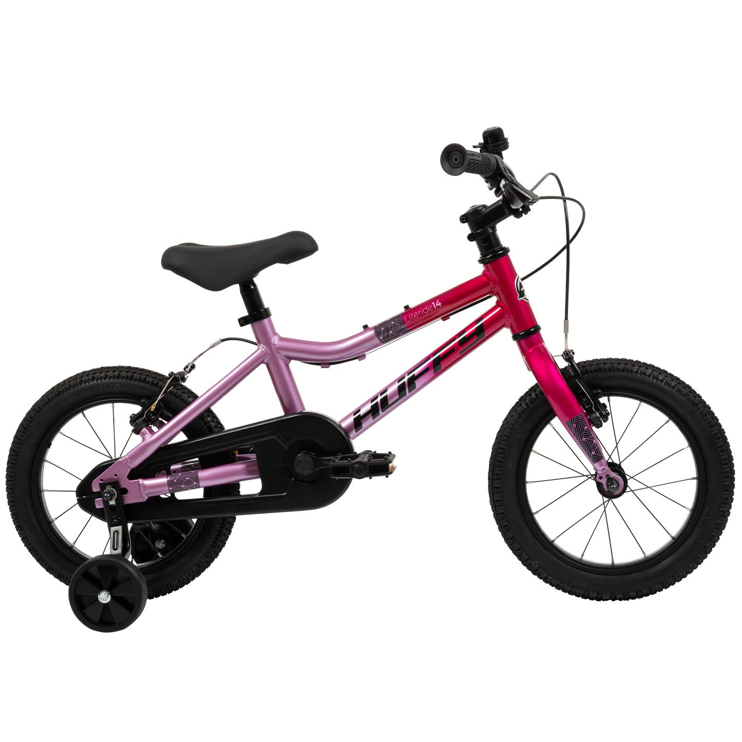 Huffy Literide 14 Inch Kids Bike - Bubblegum Pink