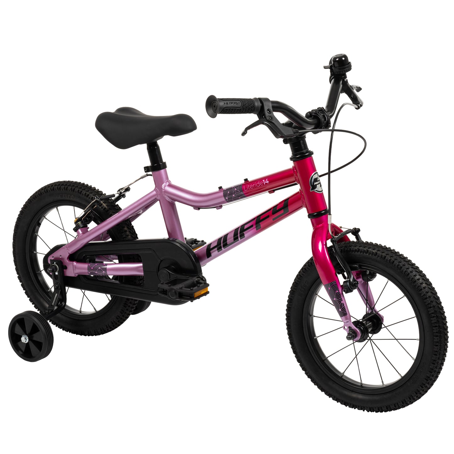 Huffy Literide 14 Inch Kids Bike - Bubblegum Pink