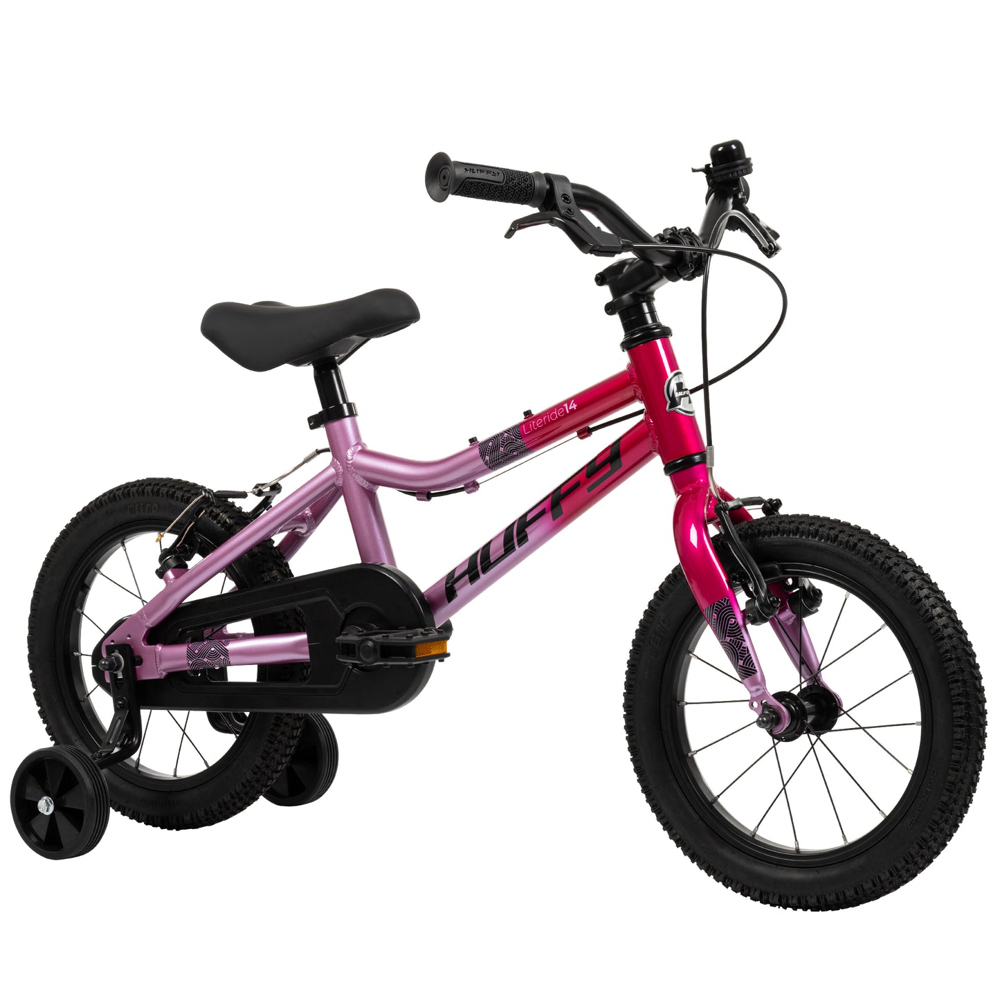 Huffy Literide 14 Inch Kids Bike - Bubblegum Pink