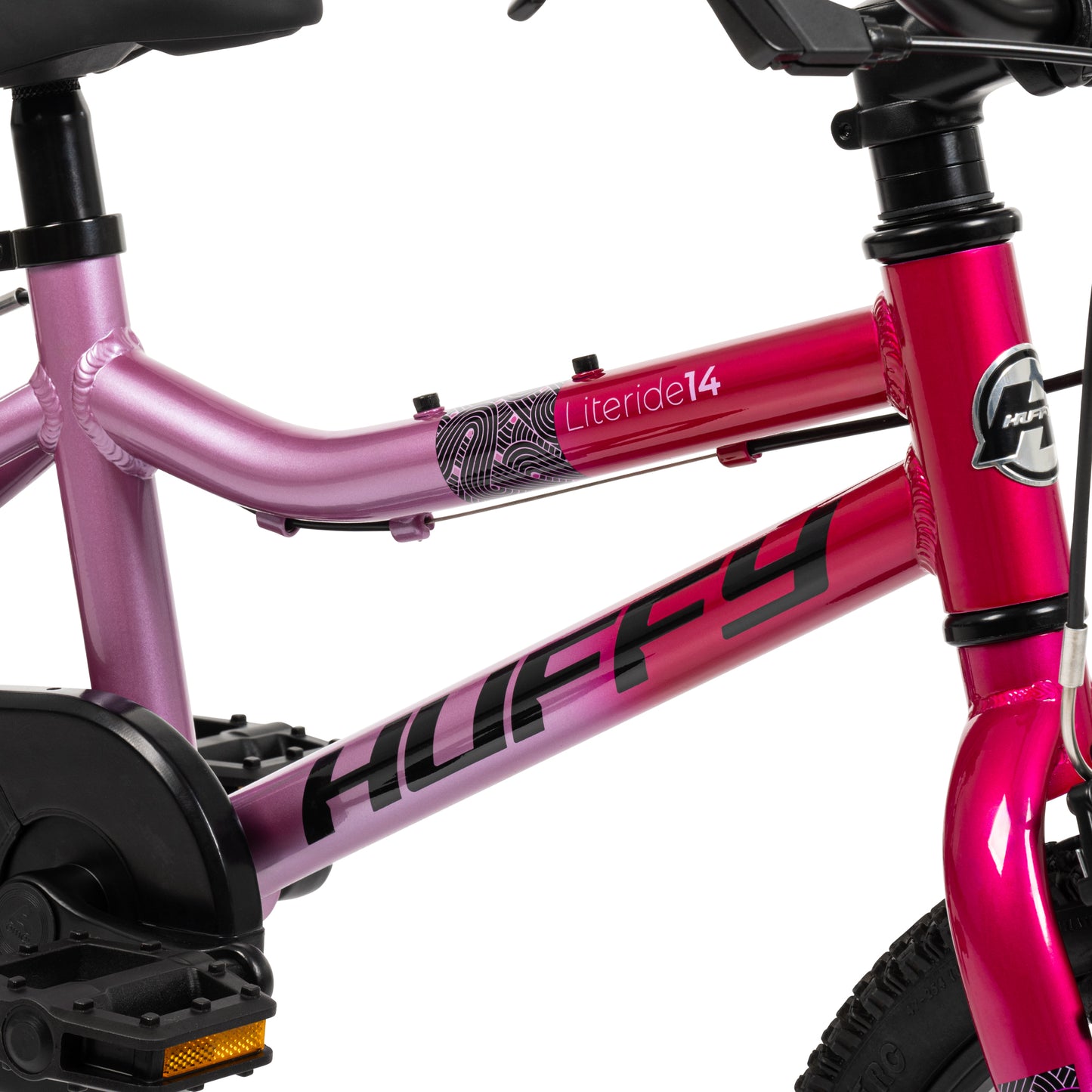 Huffy Literide 14 Inch Kids Bike - Bubblegum Pink