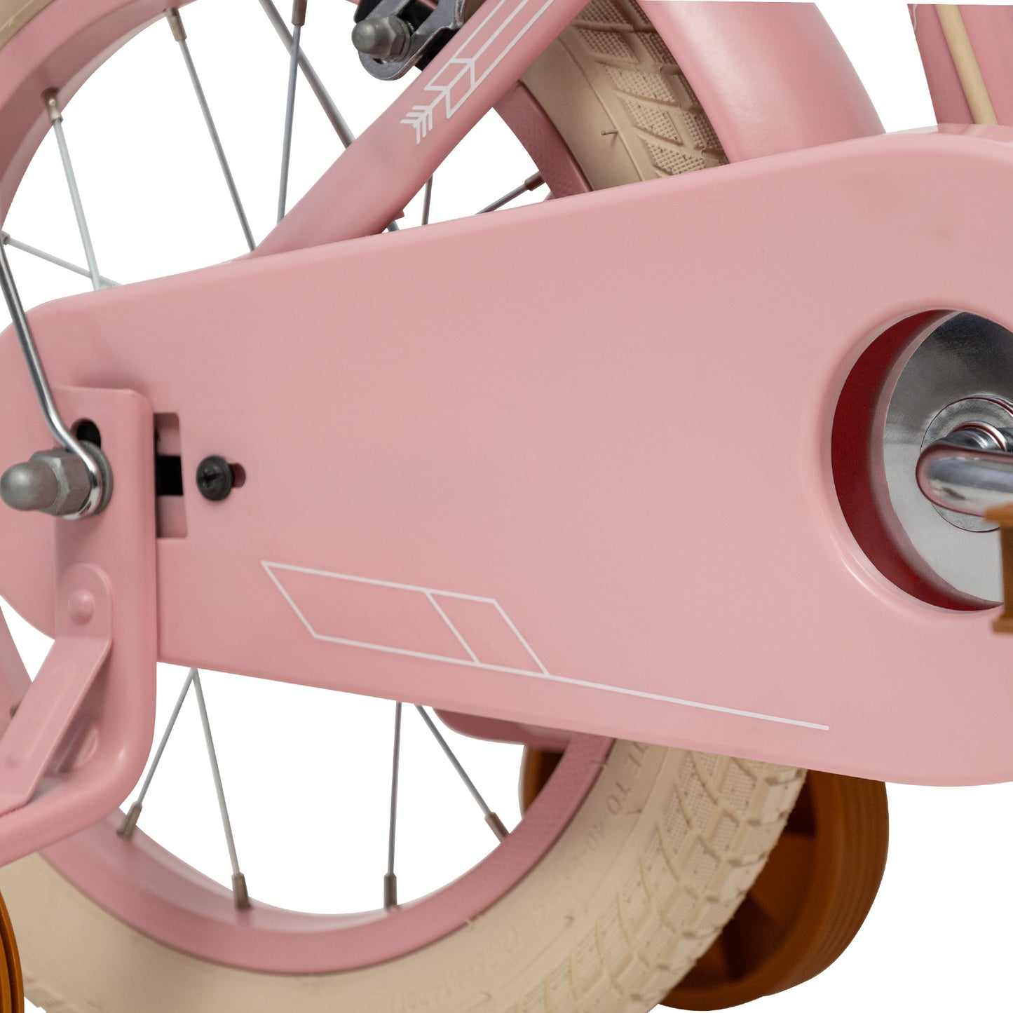 Huffy Vintage 14in Bike - Dusted Pink Matte