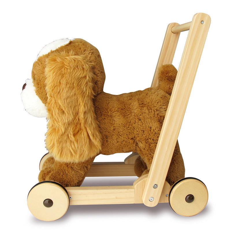 Little Bird Told Me Push Along Peanut Pup
