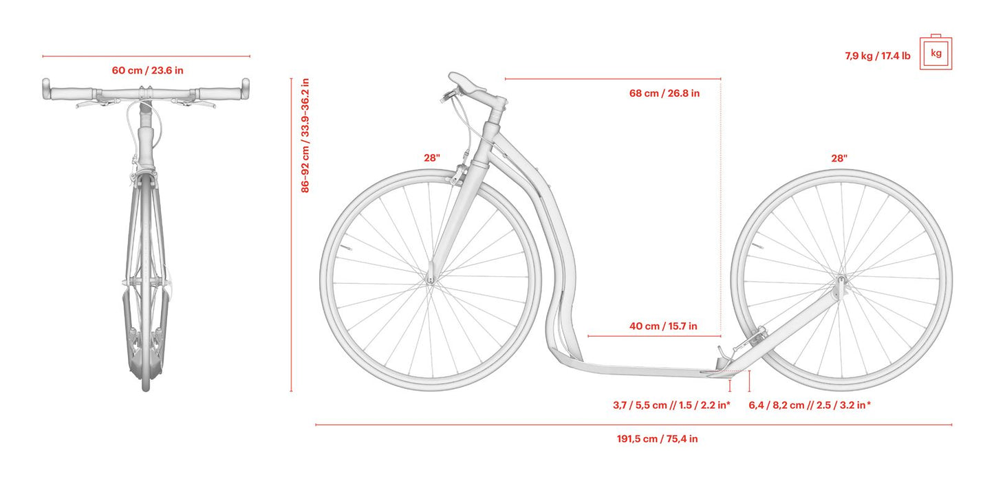 Yedoo Scooter - Wolfer RS