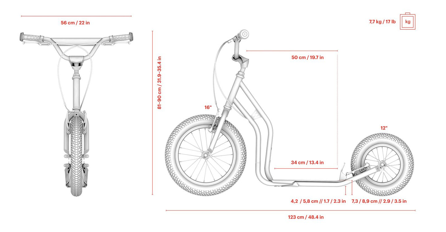 Yedoo Kids Scooter - Wzoom