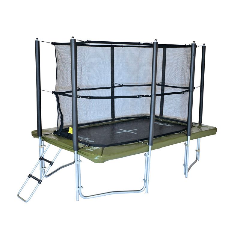 Super Tramp XR Series 300 Rectangular Trampoline & Enclosure