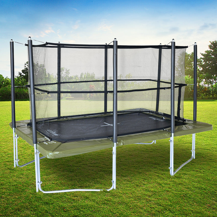 Super Tramp XR Series 360 Rectangular Trampoline & Enclosure