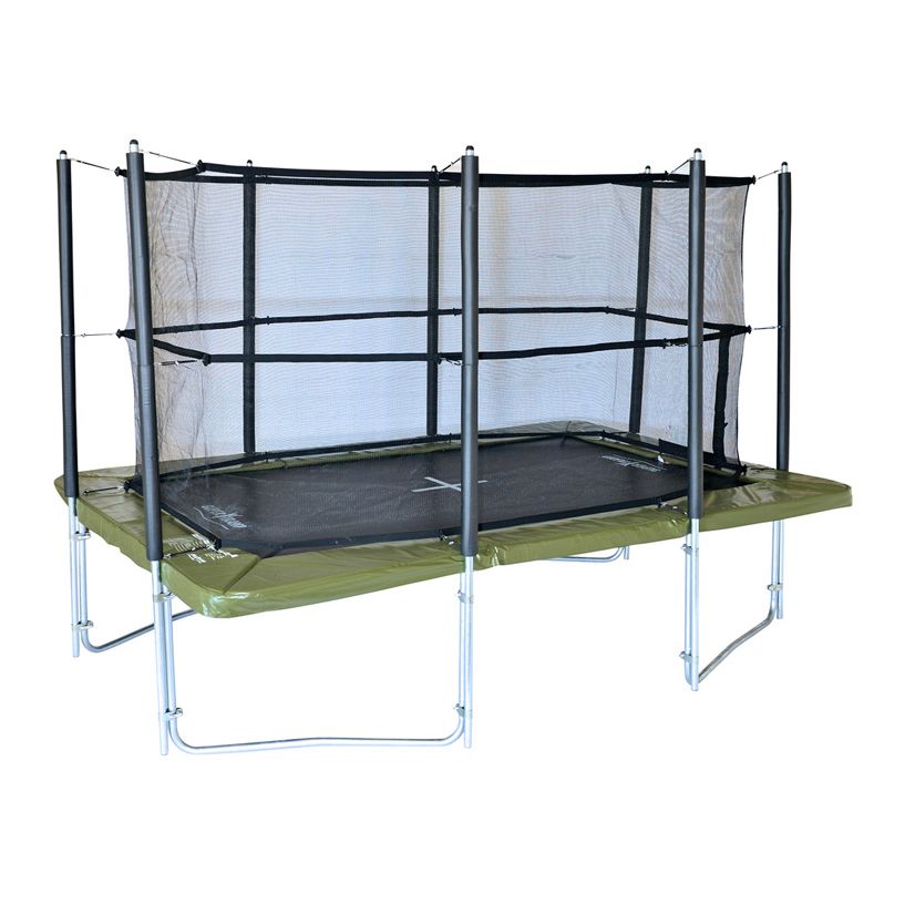 Super Tramp XR Series 360 Rectangular Trampoline & Enclosure