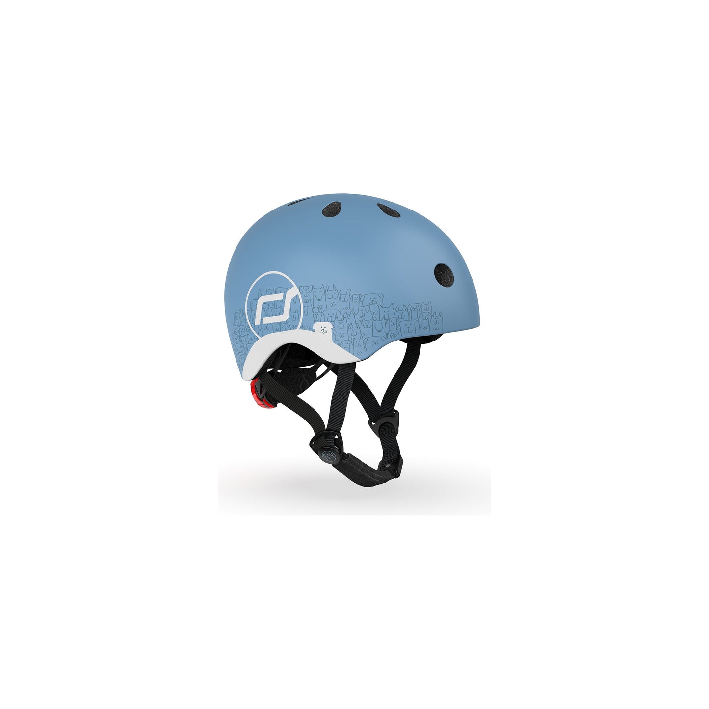 Scoot and Ride Reflective Helmet XXS - S Size 45-51cm