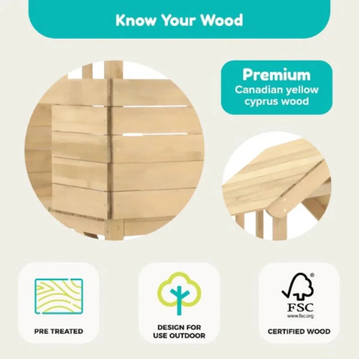 TP Treehouse Set with Slide & Bluey Quadpod Single Swing