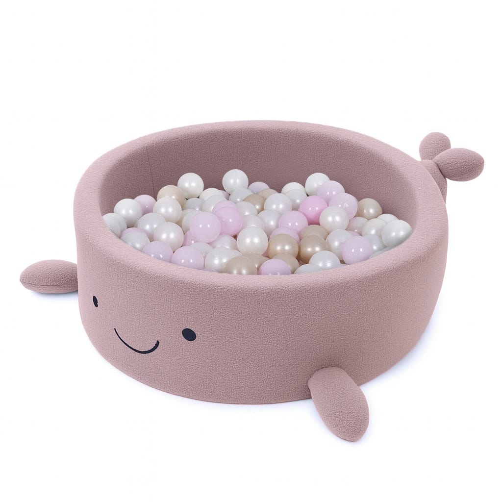 Meow Baby Whale Boucle Ball Pit