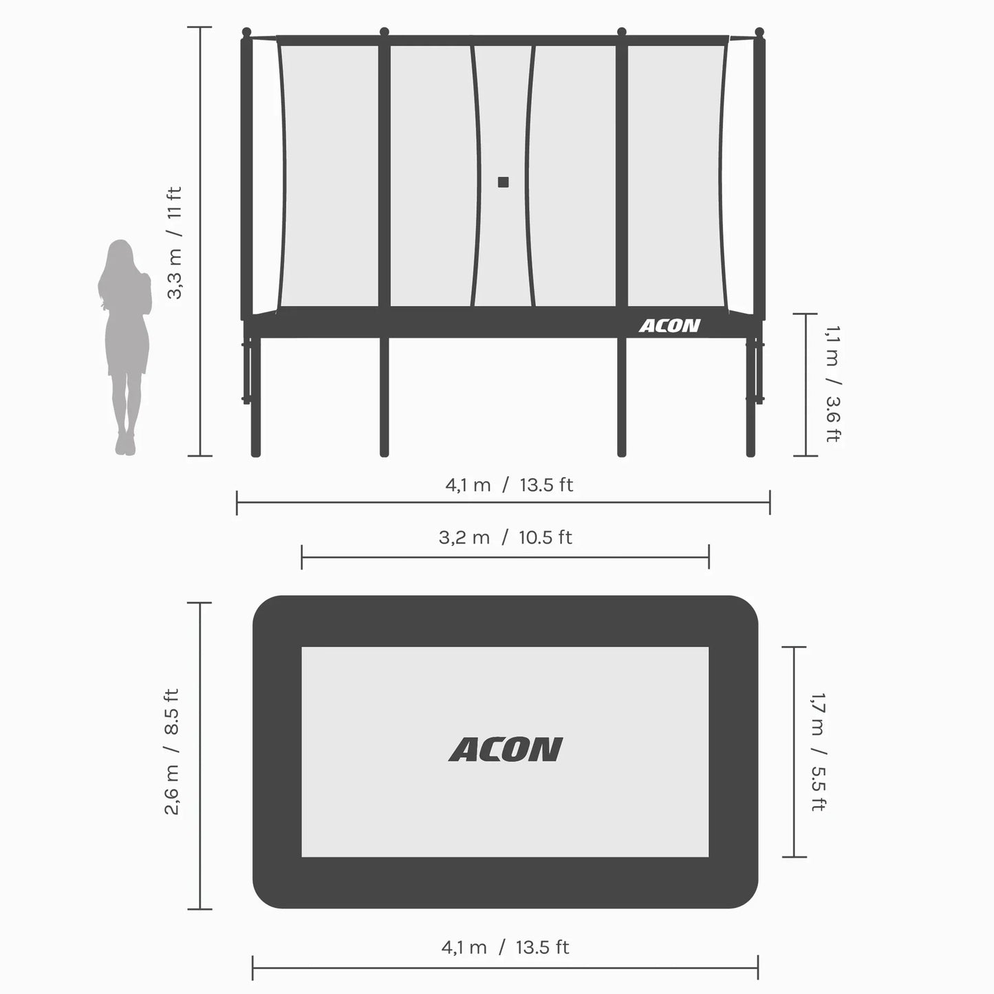 ACON 13 HD Trampoline