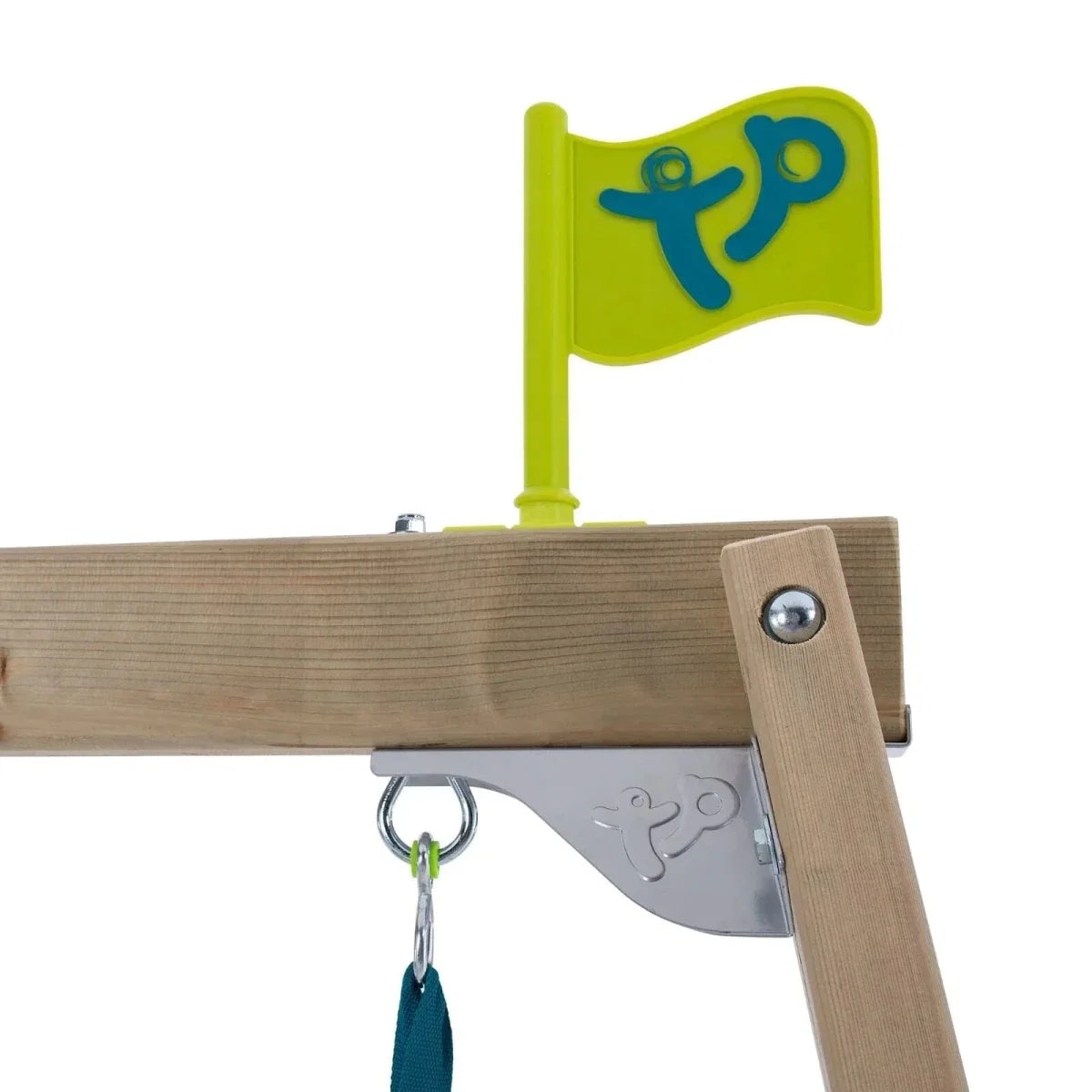 TP Forest Multiplay Wooden Double Swing Set & Slide