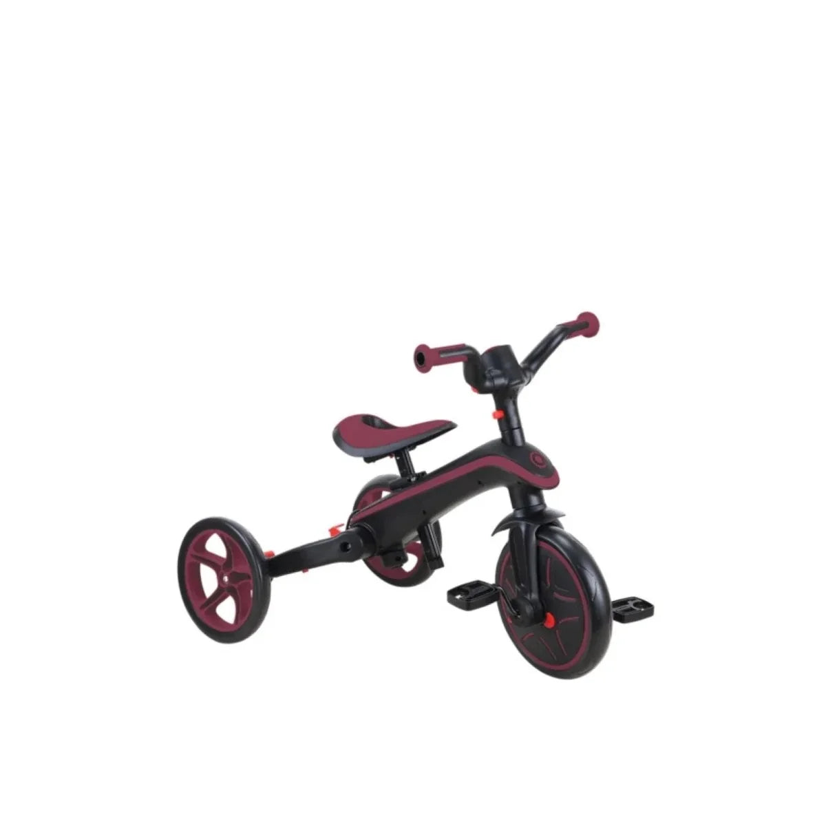 Globber 4-in-1 Explorer Trike Foldable - Burgundy