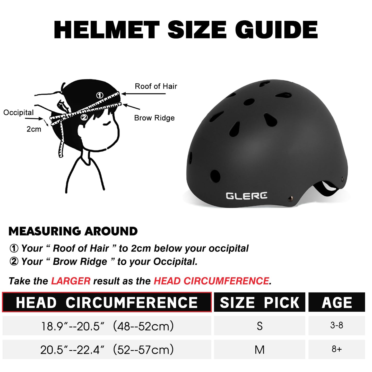 Glerc Kids Bike Helmet
