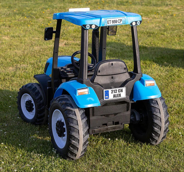 New Holland 24V Electric Tractor & Trailer Kids Ride On