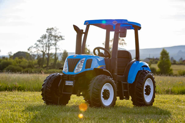 New Holland 24V Electric Tractor & Trailer Kids Ride On