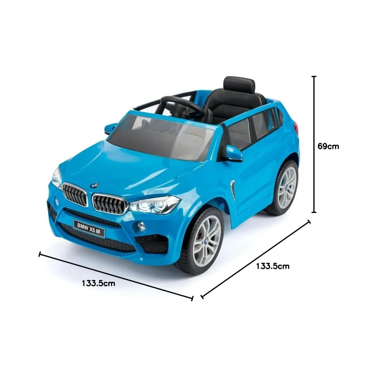 Xootz BMW X5 12V Electric Ride On with Lithium Battery - Blue