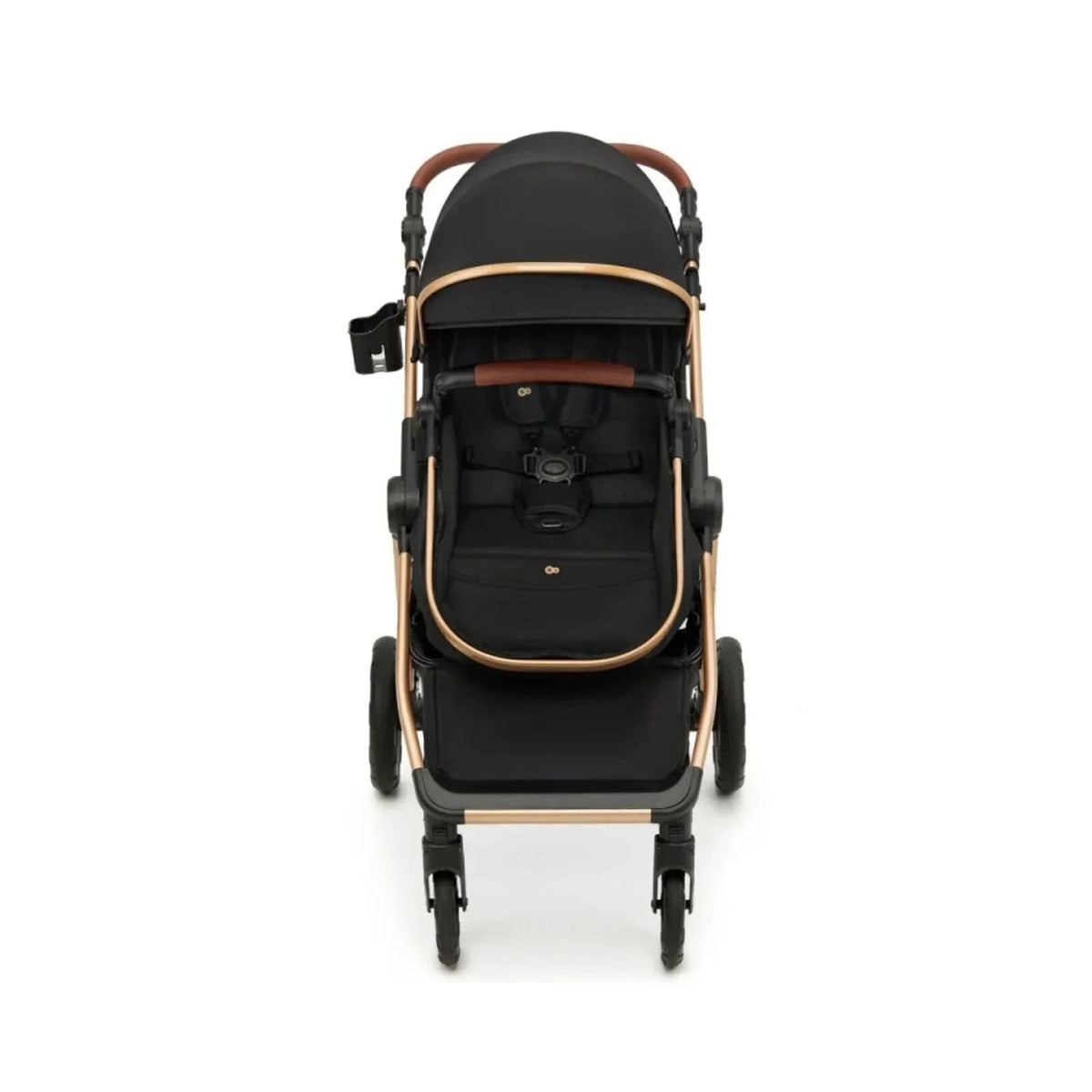 Kinderkraft Esme Pro 3-in-1 Travel System with Mink Pro Car Seat - Pure Black