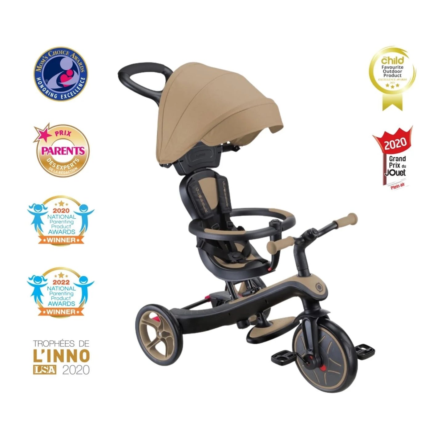 Globber Explorer Trike 4-in-1 - Sand