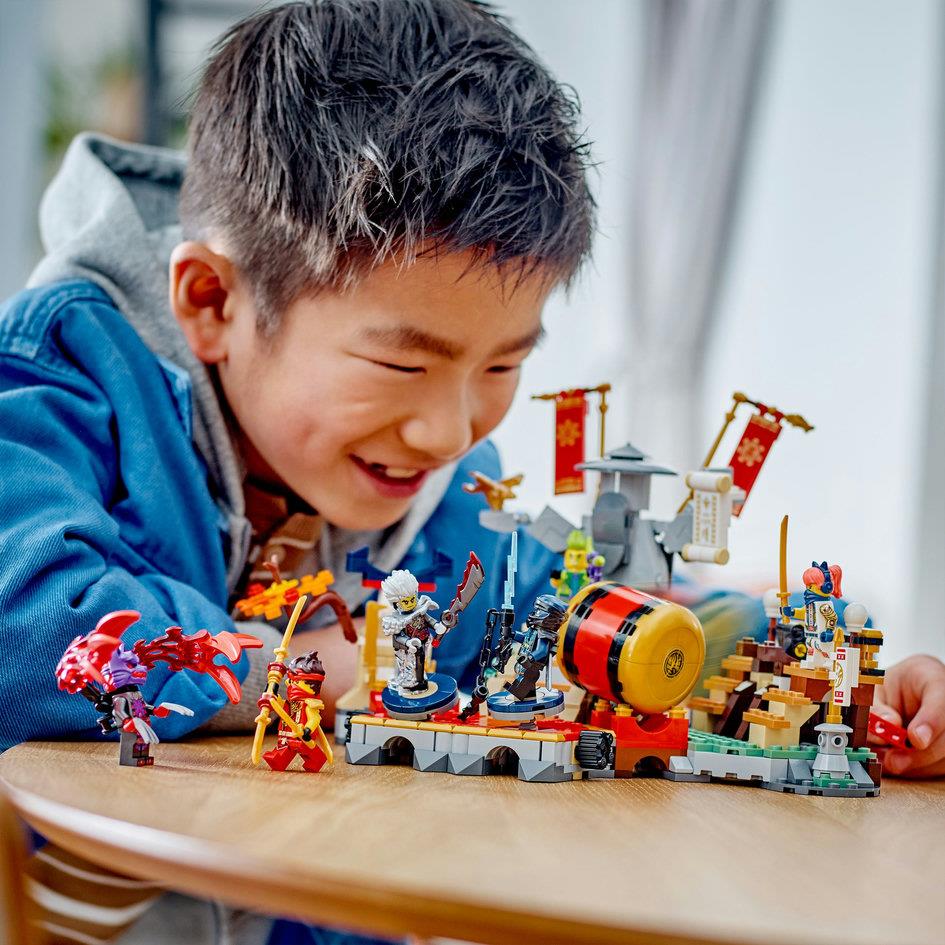 Lego Ninjago 71818 Tournament Battle Arena Playset for Ages 7 and Up