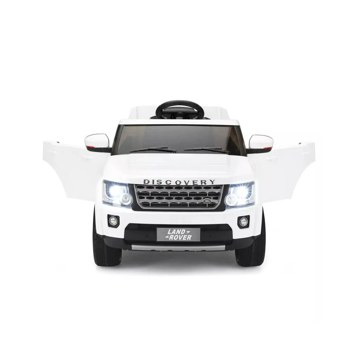 Xootz Land Rover Discovery 12V Ride On Lithium - White