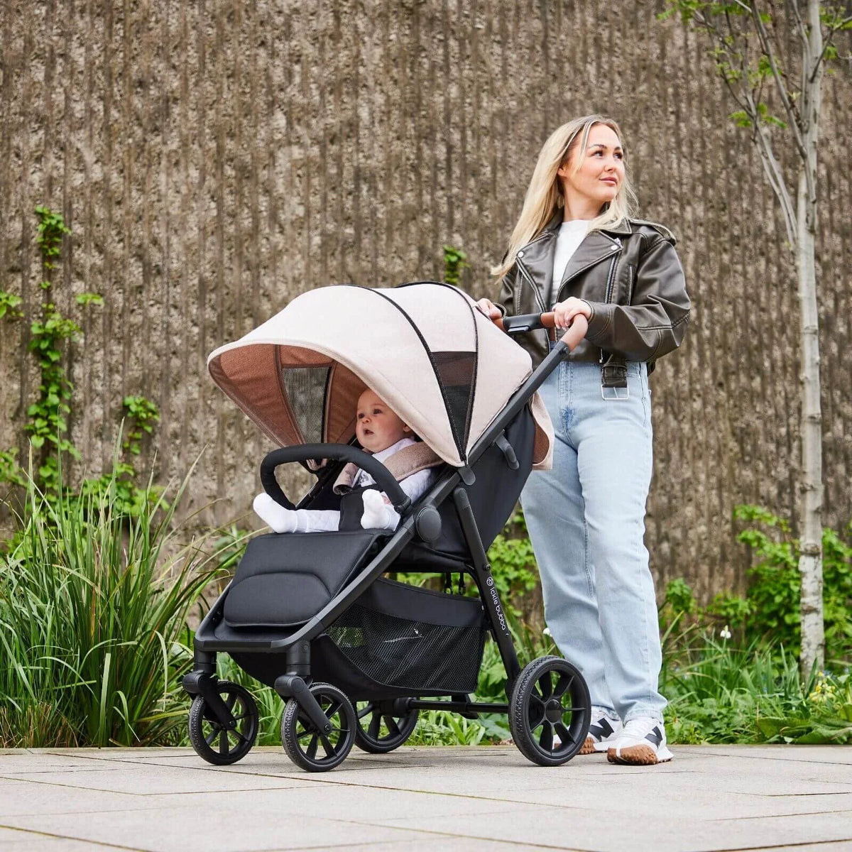 Ickle Bubba Stomp Stride Stroller - Charcoal Grey