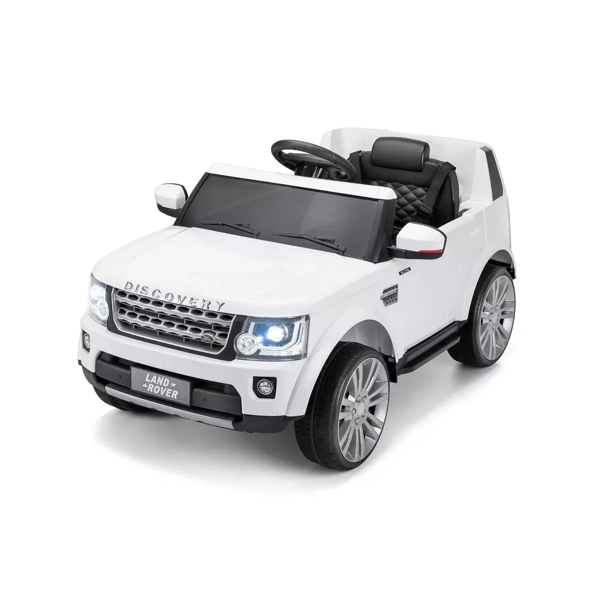 Xootz Land Rover Discovery 12V Ride On Lithium - White