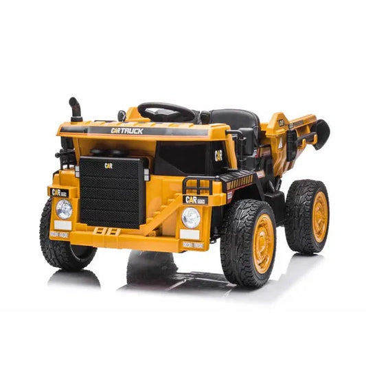 12V Kids Electric Dumper Truck with Shovel & USB Music