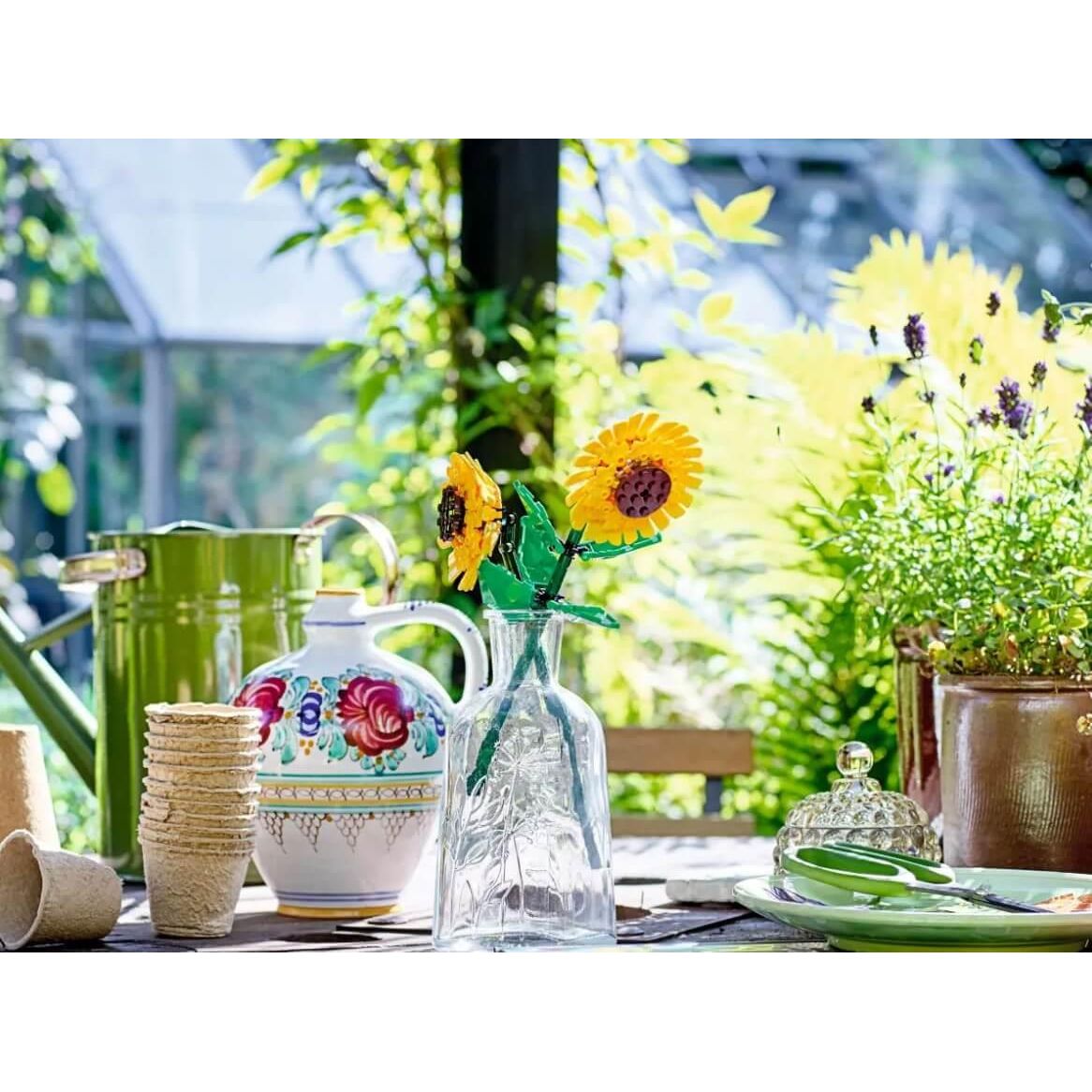 Lego Botanicals 40524 Sunflowers Buildable Toy Gift for Ages 8 and Up
